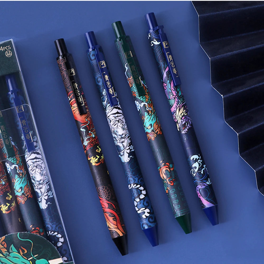 Ryū-brush Luxury Pen Set (4 Pieces)