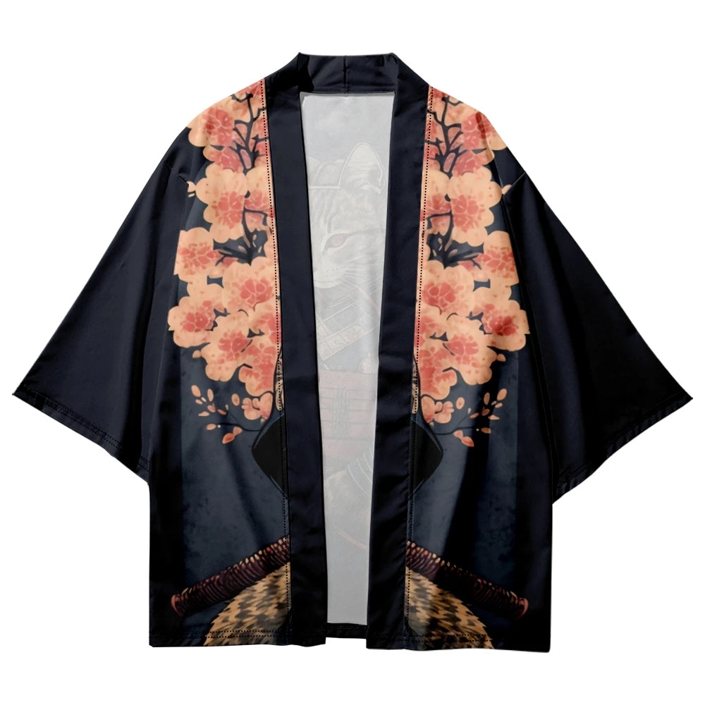 Samurai Cat Kimono Series
