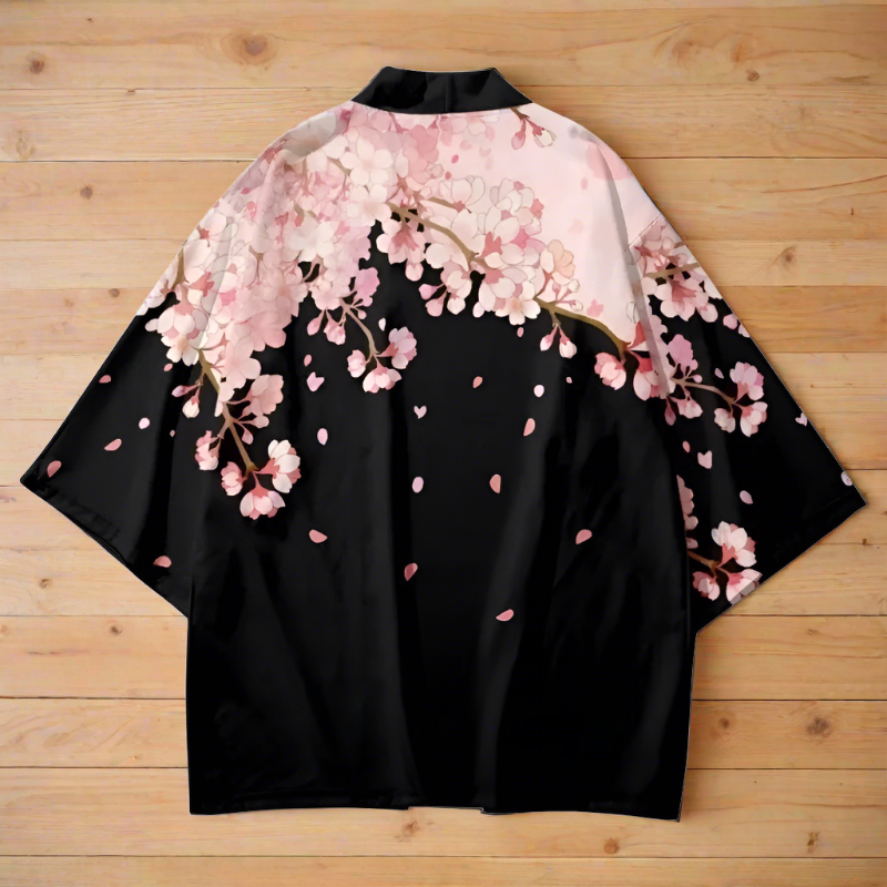 Sakura Flowers Kimono Series