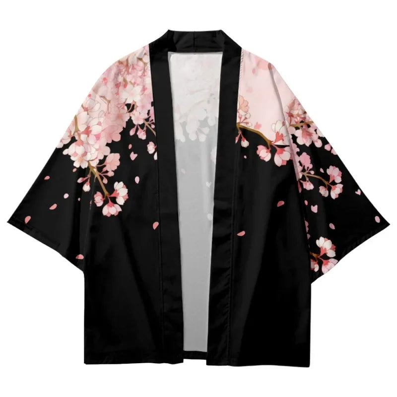 Sakura Flowers Kimono Series