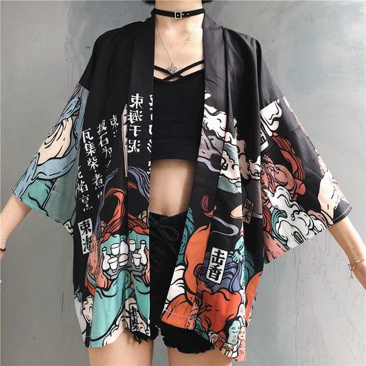 Firestorm Beauty Kimono Top