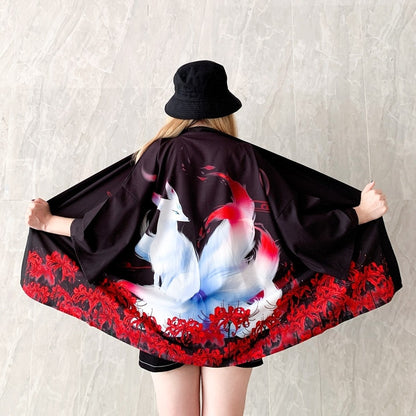 Kitsune Kimono Top